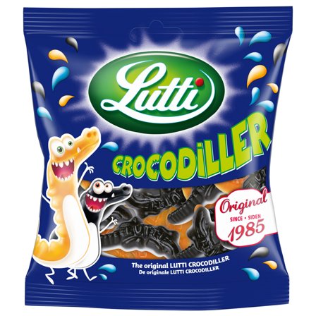 Lutti Crocodiller Godispåse 100g
