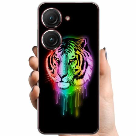 Asus Zenfone 9 Tpu Mobilskal Neon Tiger