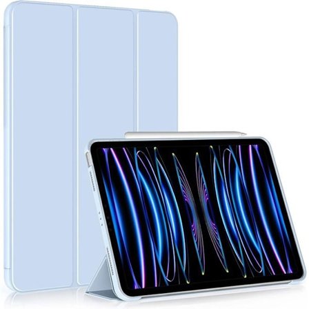 Cover til iPad Pro 11" - E.F.CONNECTION - Stødabsorberende - Fleksibelt stativ - Fuld beskyttelse - Blå