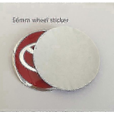 Uudet 4 kpl 56 mm 60 mm 65 mm Toyota-auton pyörän navan keskiökupin merkkien suojukset Emblem Sticker Styling -tarvikkeet 2025