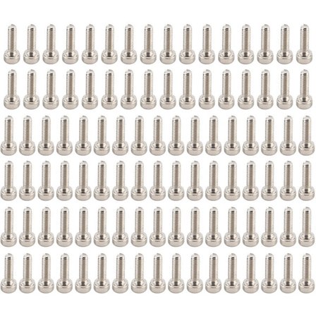 304 rostfria stål M3 sexkantskruvar med insexskalle (M310)