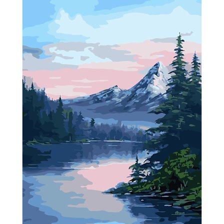 (40X50cm) Digitaalinen maalaus aikuisille, digitaalinen maalaus aloittelijoille