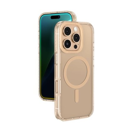 AmazingThing Titan Pro Mag Fodral med magnetisk ring för iPhone 16 Pro Max - Rose Gold
