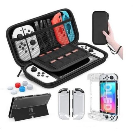 11 i 1 SWITCH OLED Mainframe Kit Oppbevaringspose