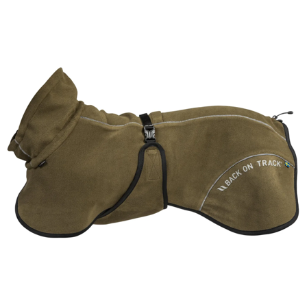 Back on Track Bay Fleece Coat High Set Tail 40-50 cm Olive