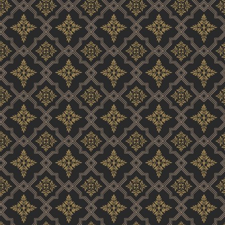 Duro Tapetprov, Börsjö 691-04P Gammalsvenska QuickUp, Svart, L, , Färg & tapeter