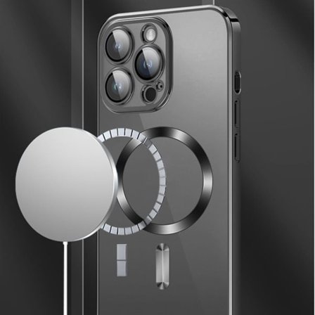 Wozinsky Galvaniseret Magsafe-etui til Samsung Galaxy S24 FE - Blå