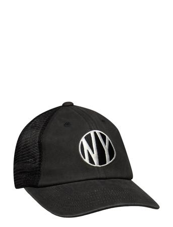 New York Raglan B S Accessories Headwear Caps Svart American Needle*Betinget Tilbud