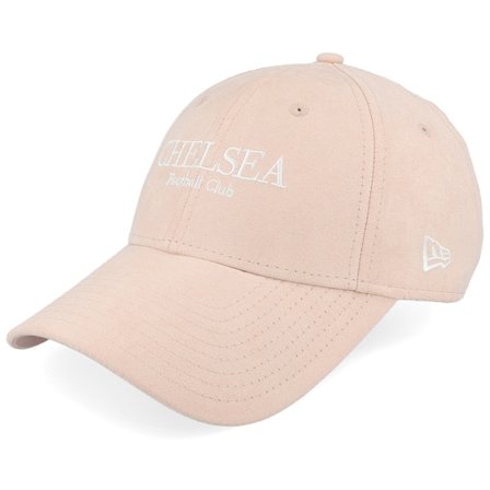New Era - Rosado adjustable Gorra - Chelsea Womens Suede 9FORTY Pink Adjustable @ Hatstore