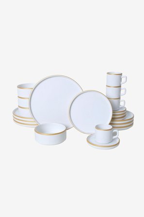 Hermia - Ruokasetti - Paul (20 kpl) - Valkoinen - Astiastot - - Homeroom