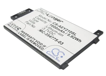 Batteri till E-bok, E-läsare för Amazon Kindle Paperwhite 2014 Version, EY21 m.fl.