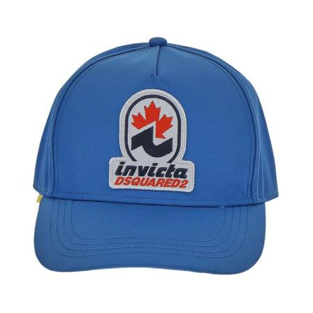 Dsquared2, Blue Dsquared 2 X Invicta Baseball Cap Blauw, Heren, Maat:ONE Size