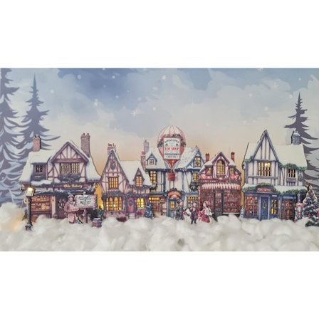 Hollybrook Julby 160 cm Långt bysceneri med Anpassningsbar Layout