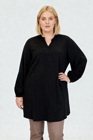 CISO - Langærmet Tunika - Sort