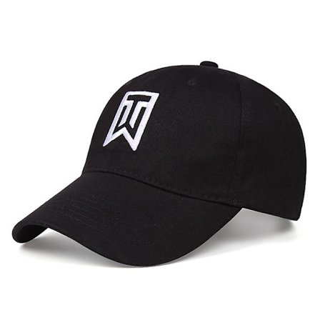 Hat Mand Tiger Baseball Cap Justerbar Sports Hat Skygge Hat (FMY) black