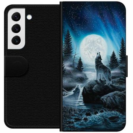 Samsung Galaxy S22+ 5g Plånboksfodral Wolf / Varg