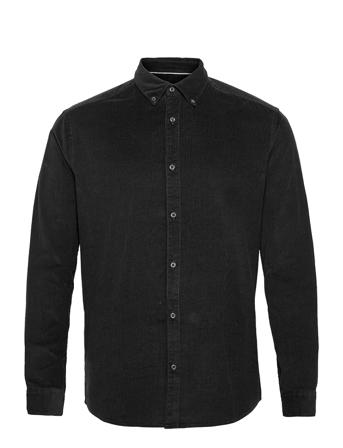 Onslogan Life Ls Reg Cord Shirt Black ONLY & SONS