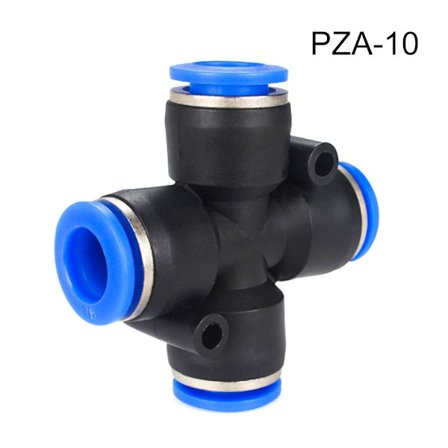 3 stk Quick Release Connector Pneumatisk Fittings 3 STK PZA-10