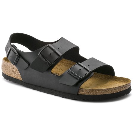 Birkenstock Milano Birko-Flor Regular Men ́s Men sandals Black 40