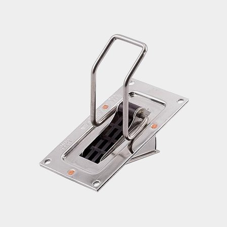 Itsevetäjä vene Andersen Automatic Bailer Super Mini, läpivienti, sisäasennus, 56 x 92 mm (ulkomitat) / 38 x 73 mm (aukkomitat), 255 mm²