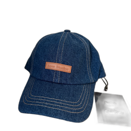 Blå denimkeps från Acne Studios