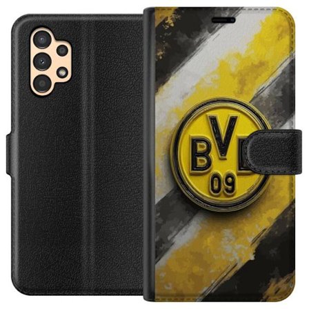 Kompatibel Tegnebogsetui til Samsung Samsung Galaxy A13 Farverigt abstrakt puslespillsmønster, der symboliserer fællesskab, mangfoldighed og kreativ