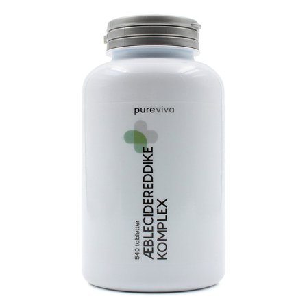 Pureviva Æblecidereddike Komplex 540 tabl., Helse & Madvarer, Ingredienser, Æbleeddike