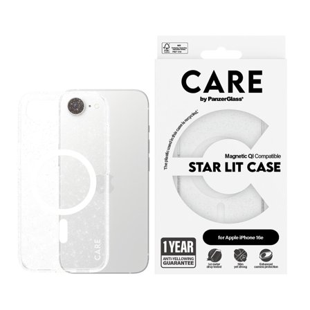 PanzerGlass CARE iPhone 16e Urban Combat MagSafe deksel (star lit)