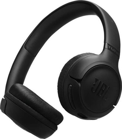 JBL Tune530BT trådløse hodetelefoner, Over-Ear (sort) Ren basslyd, 76 timer batteri, BT 5.4