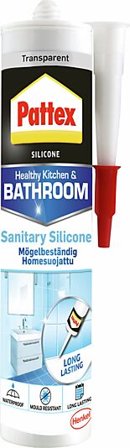 PATTEX SILIKON SANITÆR KLAR 280ML