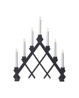 Lysestake Rute grå Grå - Star Trading