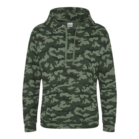 AWDis Camo Hoodie XL Grön Camo