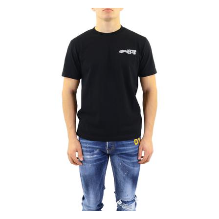 Off White T-Shirts Sort, Herre