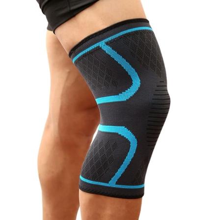 1st Fitness Löpning Cykling Knästöd Sportknäärmar Blue XXXL
