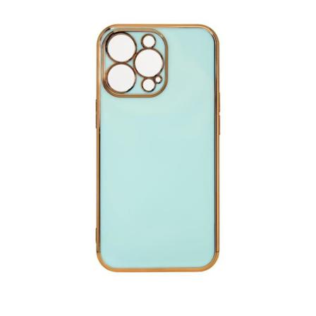Iphone 13 Pro Skal Lighting Med Gelram - Mint
