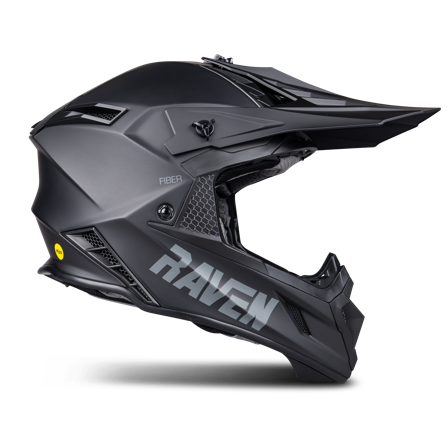 Casco Cross Raven Aspire Evo Mips Nero XL