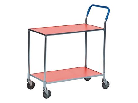 Bordsvagn liten röd - Lyreco - Emballage och lagerutrustning - Lagerutrustning - Vagnar