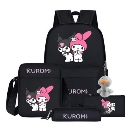 2023 Anime Kuromi Söt K-Skola Ryggsäck 5 Ryggsäckar