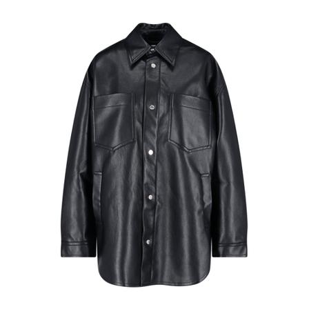 Nanushka Shirts Sort, Dame Skjorter