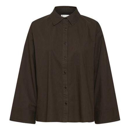 My Essential Wardrobe AliceMW Shirt Brun, Dame Skjorter