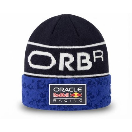 New Era - Motor Svart cuff Beanie - Kids Red Bull F1 26 Team Beanie Navy/Royal Cuff @ Hatstore