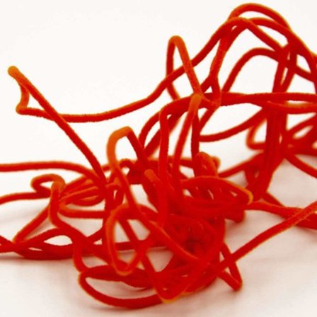 Semperfli Suede Chenille 1mm - Fl Red