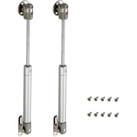 Set med 2 gasdämpare för kök och möbler, 100 N för möbler, skåpgångjärn, spjällarm-mxbc