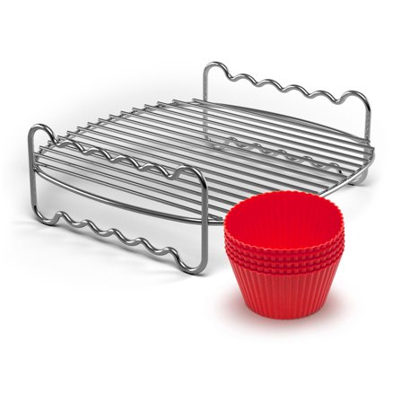 Philips HD9904/01 Airfryer-tillbehör Grillgaller och muffinsformar | Köksmaskiner > Airfryer | Bagaren och Kocken