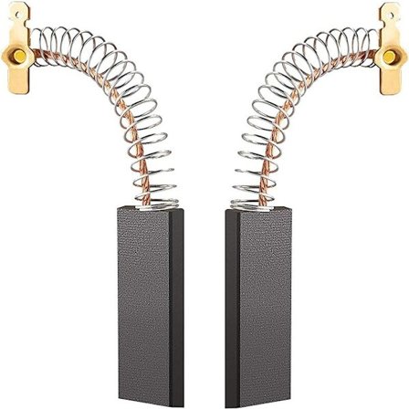 Motor tvättmaskin kolborste 12,3 x 4,8 x 35 mm Motorkolborste för Bosch Siemens 39 39S39L Serie 2 st