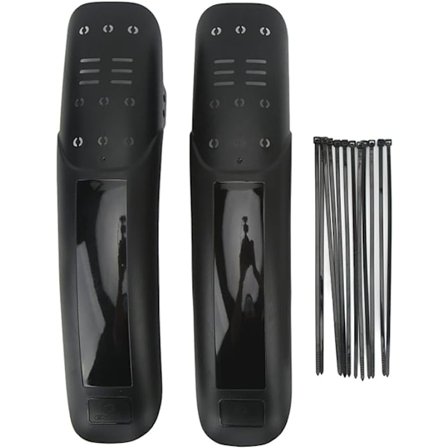 Cykelskärmset, 2st Mountainbikeskärm Fram och Bak Kompatibelt MTB-stänkskärm med Buntband för 26 Tum, 27,5 Tum och 29 Tum