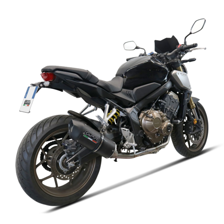 Impianto di Scarico Completo G.P.R. Furore Evo4 Nero - Honda CB 650 R 2021-2026