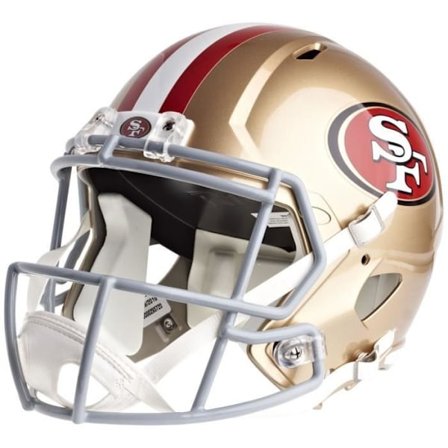 Riddell Speed Replica Fotbollshjälm - San Francisco 49ers