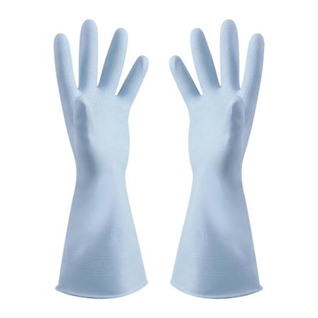 Städhandskar för hushållsbruk, återanvändbara diskhandskar, halkfria kökshandskar av livsmedelskvalitet (1 par) PKL_OF