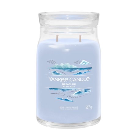 Yankee Candle Signature Jar Candles Ocean Air 567g - Candela Profumata